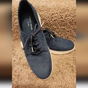 Men's Cole Haan Blue Suede Shoes